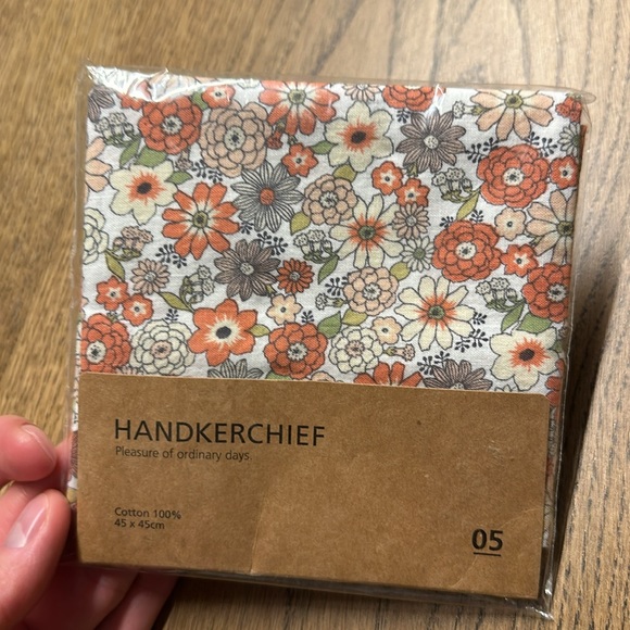 Handkerchief (45x45 cm, 100% cotton) - Picture 6 of 7